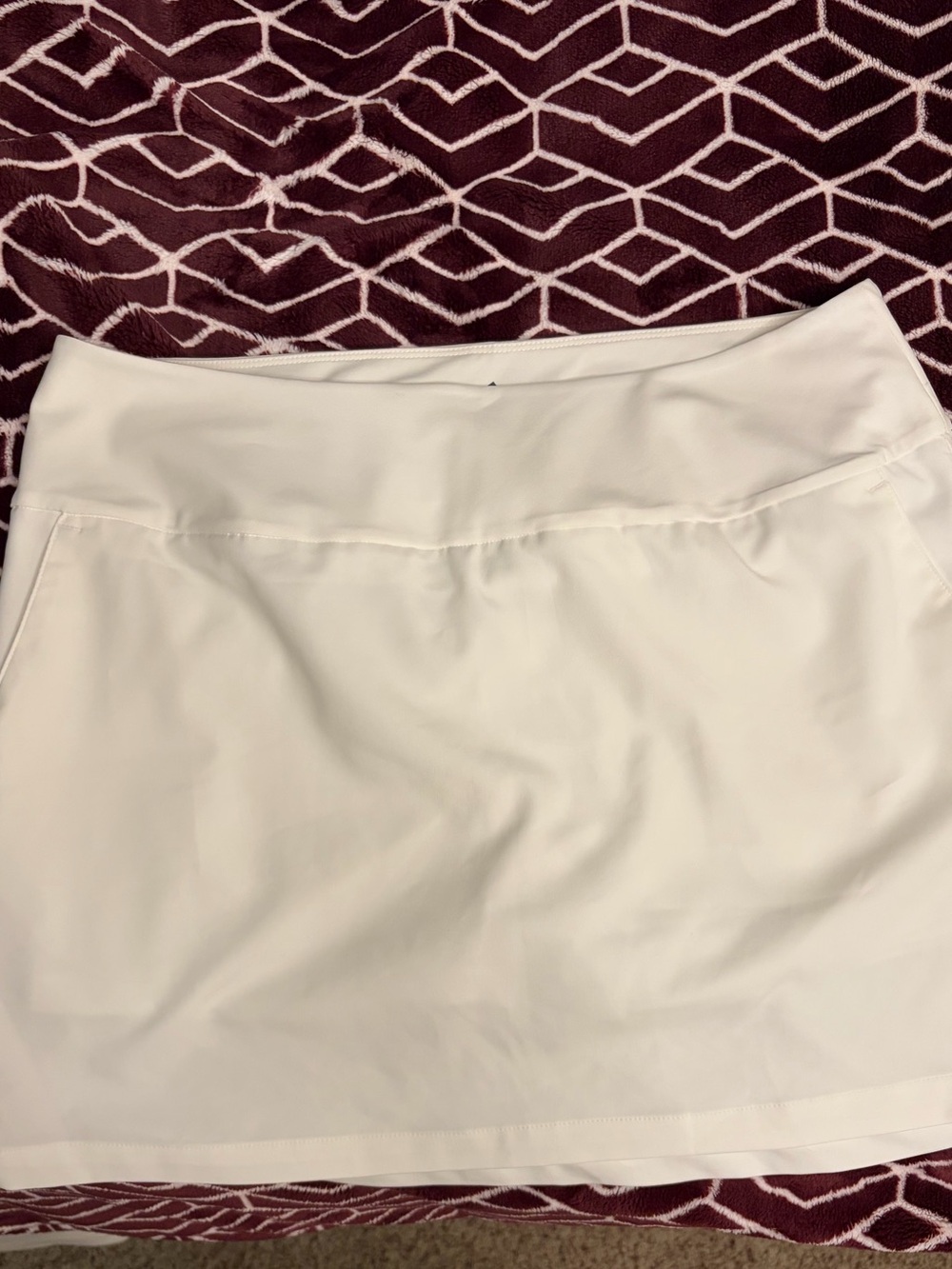 adidas White Women's Athletic Skort